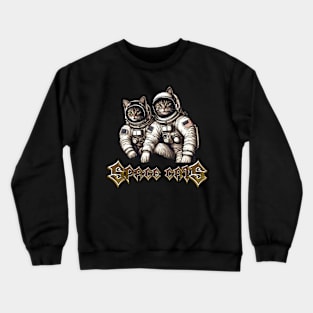 Space Cats Crewneck Sweatshirt